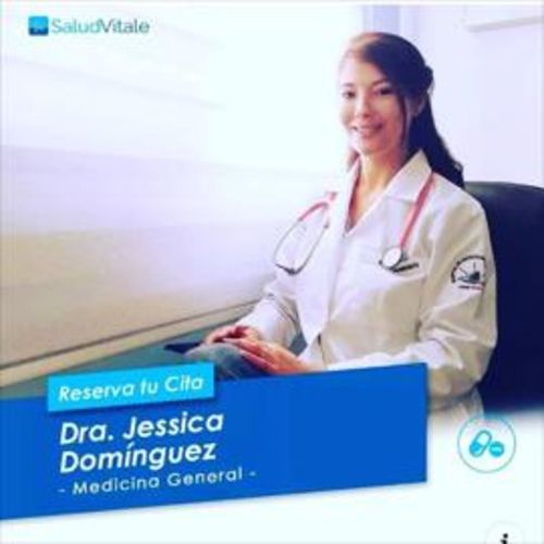 Jessica Lilibeth Dominguez Ramirez, Médico General en Manta | Agenda una cita online