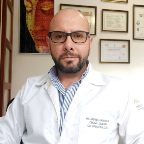 Andrés Andrade Gómez, Coloproctólogo en Quito | Agenda una cita online