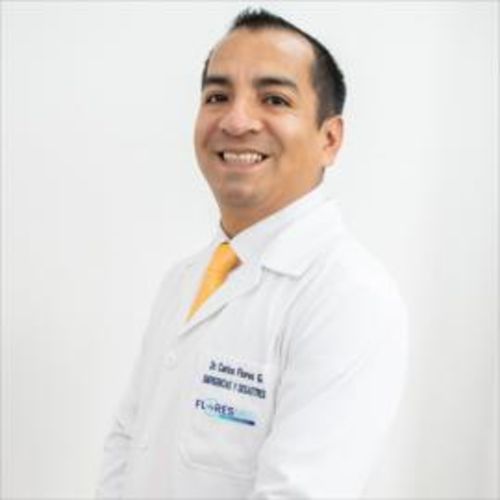 Carlos Leodan Flores Gonza, Especialista en Medicina de Urgencias y Emergencias en Quito | Agenda una cita online