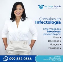 Evelyn Arguello, Infectologo en Guayaquil | Agenda una cita online